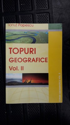 TOPURI GEOGRAFICE VOL 2 - IONUT POPESCU foto