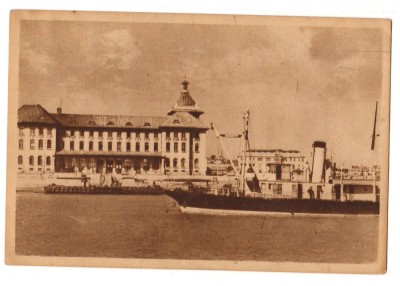 CPI (B9742) CARTE POSTALA - GALATI. VEDERE DIN PORT, RPR foto