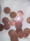Moneda 1LEU 1993,Set monede vintage originale 23 buc.de colectie,TRANSP.GRATUIT