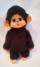 Monchhichi (kiki, Moncici) maimutica maimuta jucarie plus 21 cm, ochi mobili foto
