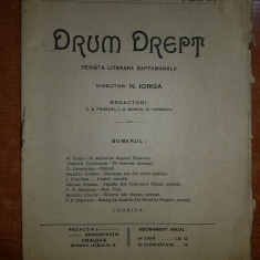 revista drum drept 6 martie 1916-in amintirea reginei elisabeta de nicolae iorga