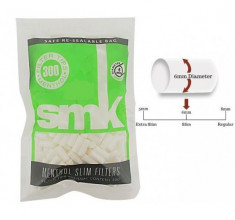 Filtre SMK SLIM MENTHOL 6mm - 300 buc. / pachet foto