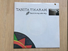 Tanita Tikaram Twist in my sobriety disc single vinyl 7&amp;quot; muzica pop wea 1988 foto