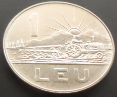 Moneda 1 LEU - RS ROMANIA, anul 1966 *cod 4729 ---- UNC! foto