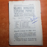 neamul romanesc pentru popor 25 mai 1914- porturi taranesti la valenii de munte