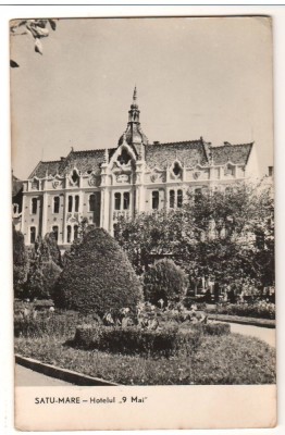 CPI (B9779) CARTE POSTALA - SATU MARE, HOTELUL &amp;quot;9 MAI&amp;quot; foto