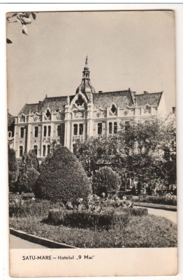 CPI (B9779) CARTE POSTALA - SATU MARE, HOTELUL &amp;quot;9 MAI&amp;quot; foto