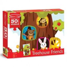 Puzzle Casuta Din Copac Melissa And Doug 30 Piese foto