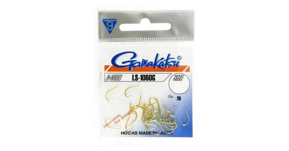 Gamakatsu Gold Sleeve With Thread Fishing Hook - No. 3.5, Harris 0.6, Pack Of 7 - View #4