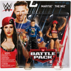 Set figurine Maryse &amp;amp; The Miz, WWE Battle Packs 51 foto