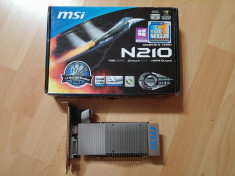 placa video MSI N210 1gb ddr3 64 bit foto