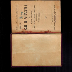 Camille Flammarion- Ce e viata - Stella, doua volume coligate 1929, raritate BPT