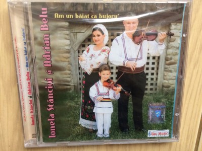 ionela stancioi si adrian belu am un baiat ca bujoru cd disc muzica populara nou foto