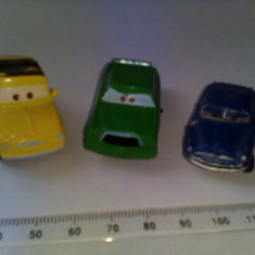 bnk jc Disney Pixar Cars - lot 3 figurine