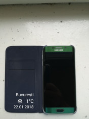 SAMSUNG GALAXY S6 EDGE 32 GB GREEN EMERALD+ HUSA foto