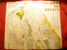 Harta pt. Concurs Orientare Turistica - Poiana cu Cetate -UTC Comitet Jud.Iasi foto