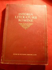 G.Calinescu, I.Vitner ,O Crohmalniceanu - Istoria Literaturii Romane vol 1 -1954 foto