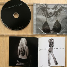 christina aguilera stripped 2002 cd disc muzica pop rap r'n'b BMB booklet VG+