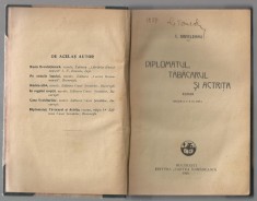 C.Ardeleanu / DIPLOMATUL, TABACARUL SI ACTRITA - roman, 1928 foto