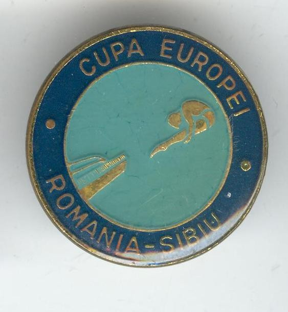 INOT - Sarituri - Cupa Europei - Sibiu, Insigna sport Romania