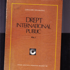 DREPTUL INTERNATIONAL PUBLIC VOL 1