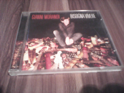 CD ALBUM GIANNI MORANDI-BISOGNA VIVERE ORIGINAL SONY MUSIC 2013 foto