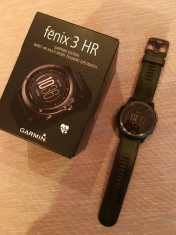 Smartwatch Garmin Fenix 3 HR - Sapphire Edition foto