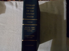 Literary History of the United States - history foto