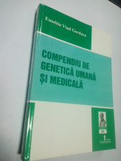 COMPENDIU DE GENETICA UMANA SI MEDICALA - Eusebiu Vlad Gorduza foto
