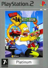 The Simpsons Hit &amp;amp; run PLATINUM - PS2 [Second hand] foto