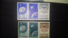 Romania 1958,L.p 459 a Satelitii artificiali ai Pamantului supratipar normal mnh foto