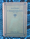 Adolf DONDERS - P. BONAVENTURA O. PR. (Freiburg 1923 semnat ION MARIN SADOVEANU)