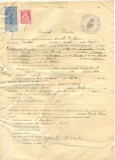 Z295 DOCUMENT VECHI -SCOALA COMERCIALA , BRAILA -MANOLE COROLEFAN -AN 1925