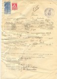 Z282 DOCUMENT VECHI -SCOALA COMERCIALA , BRAILA - PETRE CONSTANTIN -AN 1925