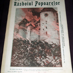 1915 RAZBOIUL POPOARELOR Nr. 30 - revista Primul Razboi Mondial WW1, Ion Gorun