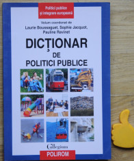 Dictionar de politici publice Laurie Boussaguet foto