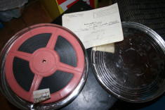 Vand film documentar original 16 mm ,,PRELUCRAREA PRESEI,, foto