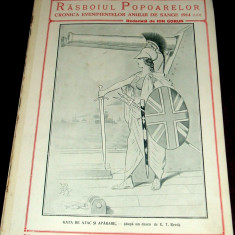 1914 RAZBOIUL POPOARELOR Nr. 7 - revista Primul Razboi Mondial WW1, Ion Gorun