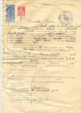 Z291 DOCUMENT VECHI -SCOALA COMERCIALA , BRAILA - DIRECTOR ORFELINAT -AN 1925