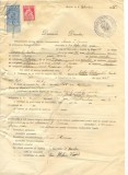 Z283 DOCUMENT VECHI -SCOALA COMERCIALA , BRAILA - MARIA T. COMAN -AN 1925