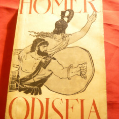 Homer - Odiseia - Ed. Tineretului 1955 ,trad.E.Lovinescu, coperta Perahim