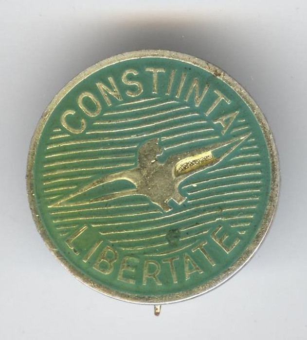 CONSTIINTA - LIBERTATE - Insigna Romania