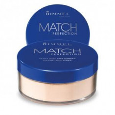 Pudra pulbere translucida RIMMEL Match Perfection Powder - 001 Transparent, 10g foto