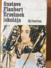 ERZELMEK ISKOLAJA - GUSTAVE FLAUBERT - CARTE IN LIMBA MAGHIARA foto