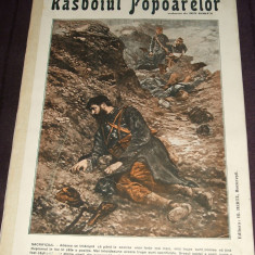 1915 RAZBOIUL POPOARELOR Nr. 43 - revista Primul Razboi Mondial WW1, Ion Gorun
