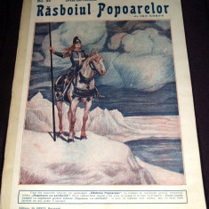 1915 RAZBOIUL POPOARELOR Nr. 25 - revista Primul Razboi Mondial WW1, Ion Gorun