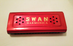 Muzicuta (harmonica) dubla SWAN, 13x5,5 cm foto