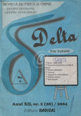 Delta. Revista de fizica si chimie pentru gimnaziu - aparitie trimestriala. Anul XII, nr. 2 (28) / 2004 foto