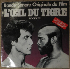 vinyl/vinil Rocky III-L&amp;#039;Oeil Du Tigre &amp;quot;Bande Sonore Du Film&amp;quot;(soundtrack) ,VG+ foto