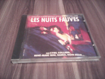 CD LES NUITS FAUVES-EXTRAITS DE LA BANDE ORIGINALE DU FILM DE CYRIL COLLARD 1992 foto